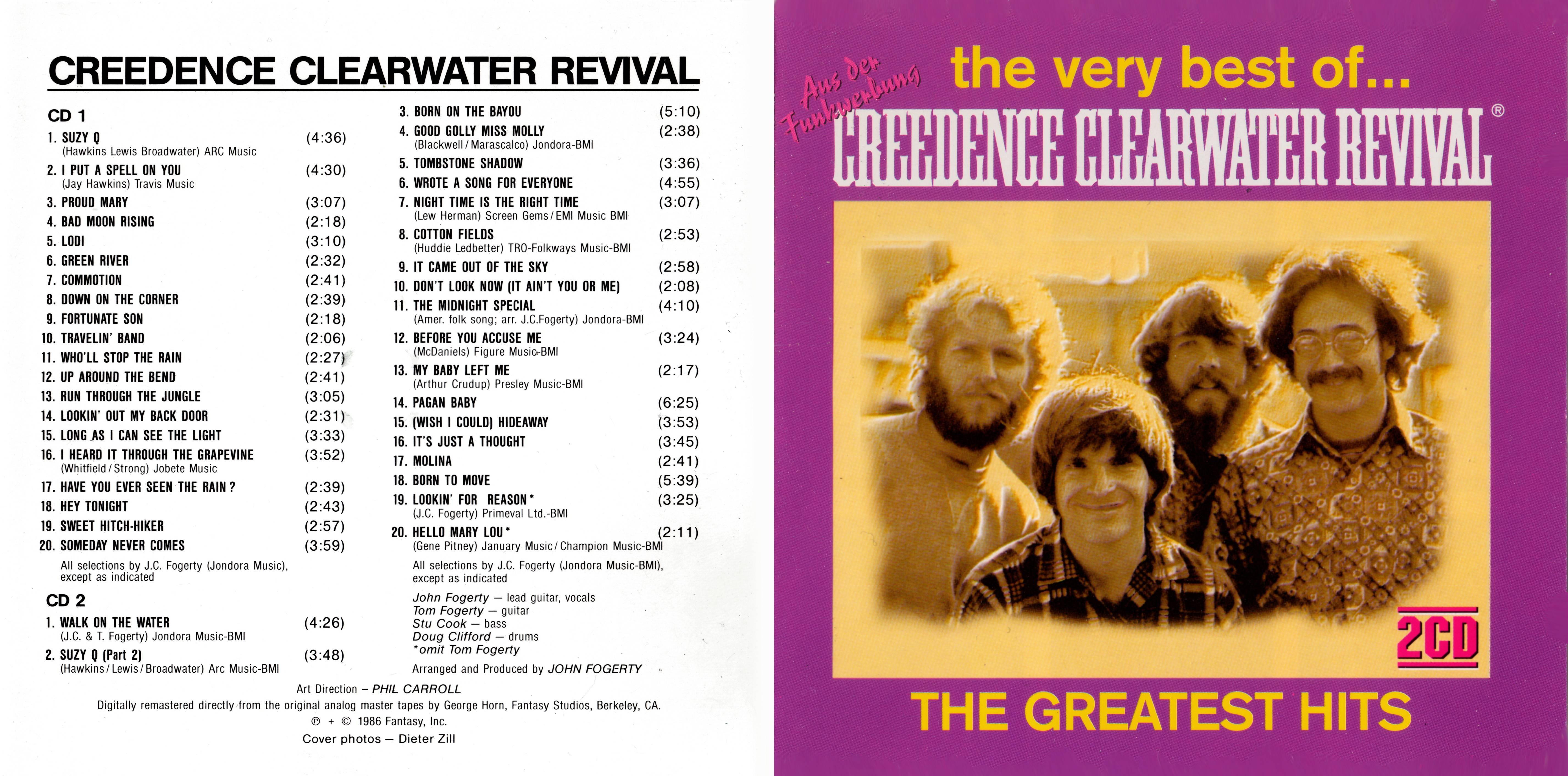 Creedence Clearwater Revival The Very Best Of [vkandin de]